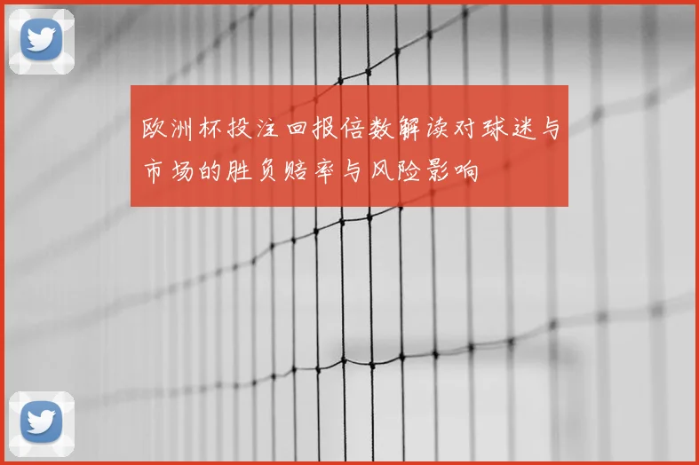 欧洲杯投注回报倍数解读对球迷与市场的胜负赔率与风险影响
