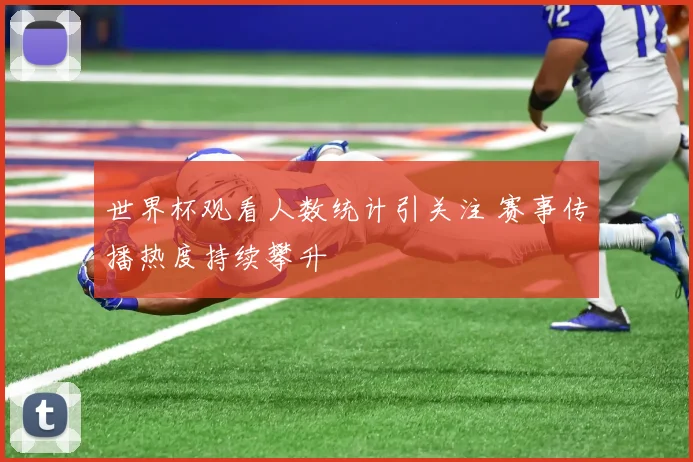 世界杯观看人数统计引关注 赛事传播热度持续攀升
